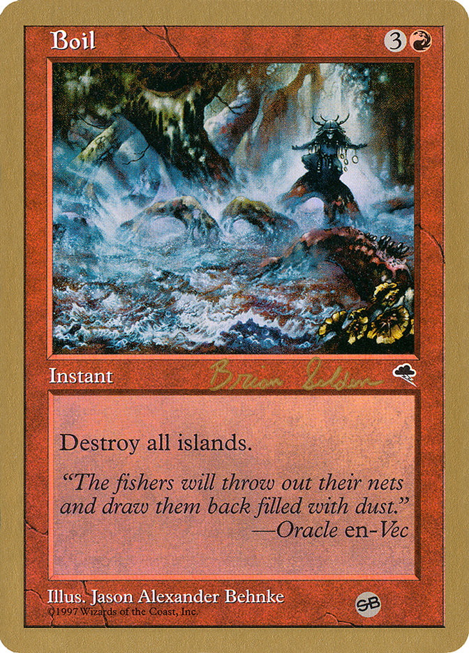 Ébullition (Brian Selden) (SB) [Deck des Championnats du Monde 1998]
