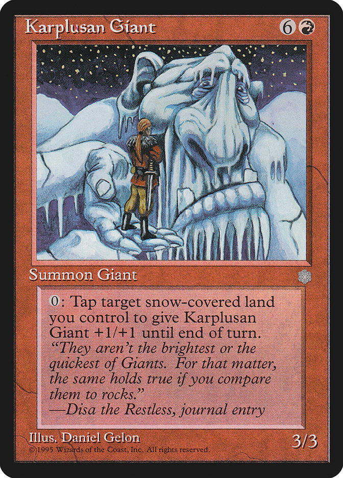 Gigante Karplusano [Ice Age]