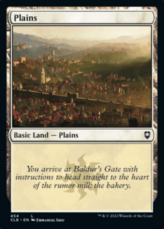 Plaines (454) [Commander Legends : Battle for Baldur's Gate]