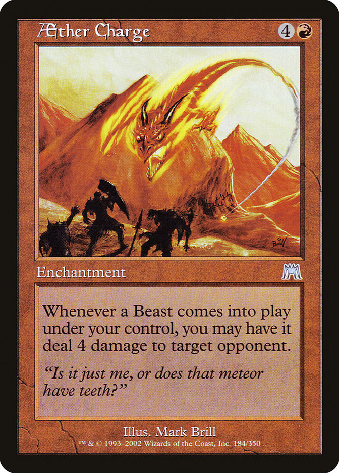 Charge d'éther [Déferlement]