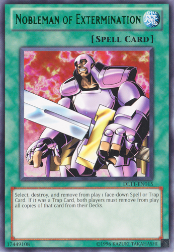 Noble Exterminador (Verde) [DL11-EN015] Rara