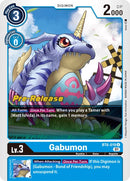 Gabumon [BT6-019] [Cartas de prelanzamiento Doble Diamante]