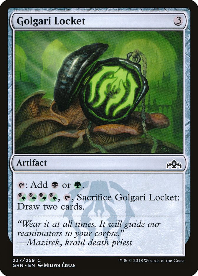 Médaillon de Golgari [Guilds of Ravnica]