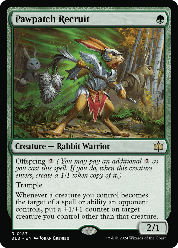 Recrue de la griffe-patte [Floraison]