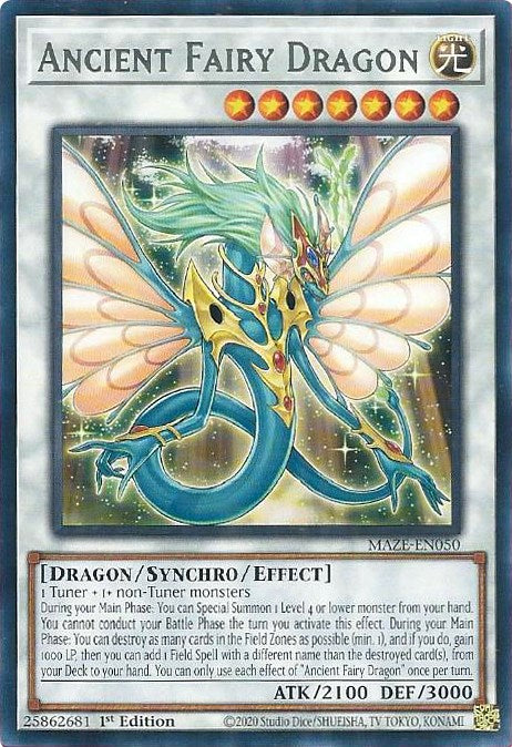 Dragon Féerique Ancien [MAZE-EN050] Rare