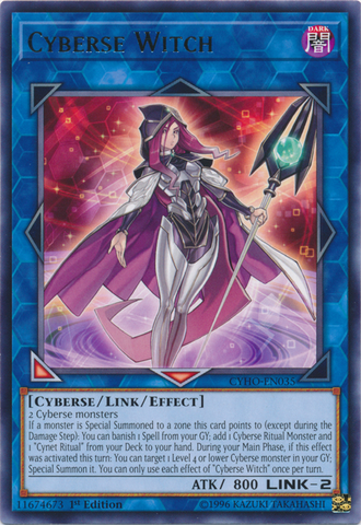 Cyber Bruja [CYHO-EN035] Rara