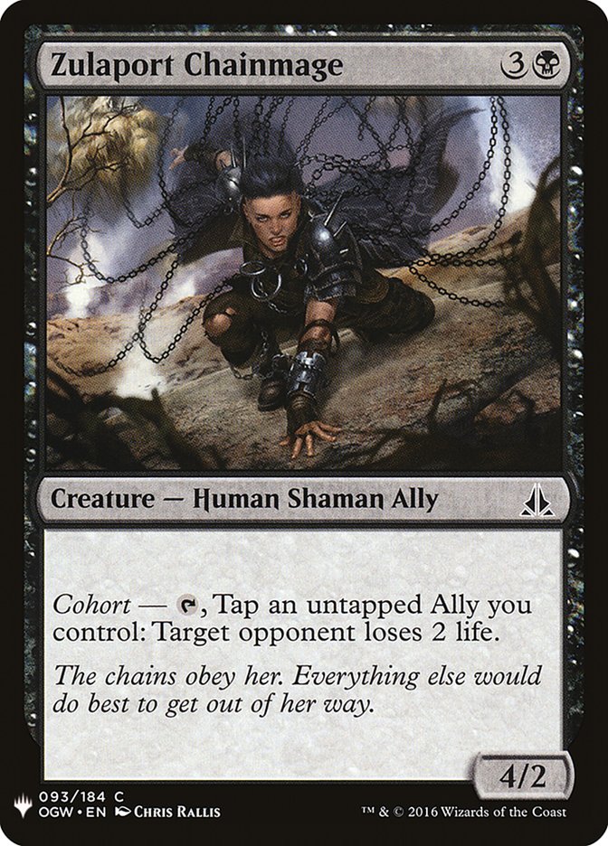 Zulaport, mage de chaîne [Mystery Booster]