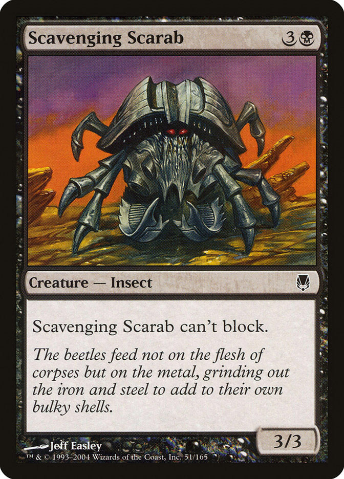 Scarabée charognard [Sombracier]