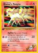 Ponyta de Blaine (63/132) [Héroes de Gimnasio 1ª Edición]