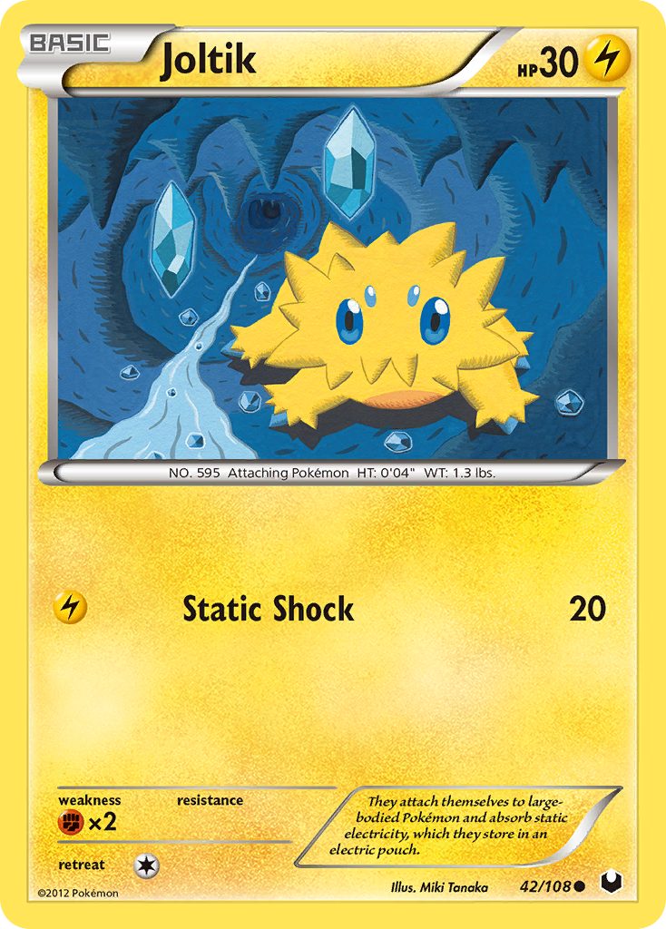 Joltik (42/108) [Negro y Blanco: Exploradores de la Oscuridad]