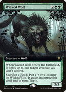 Loup démoniaque (Art étendu) [Le trône d'Eldraine]