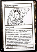 Avant-garde de Ral (édition 2021) [Cartes de test Mystery Booster]