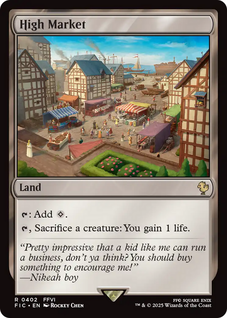 Marché élevé [FINAL FANTASY Commander]