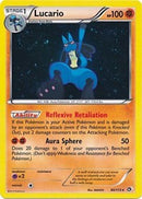 Lucario (80/113) (Holo Cosmos) [Noir & Blanc : Trésors Légendaires]