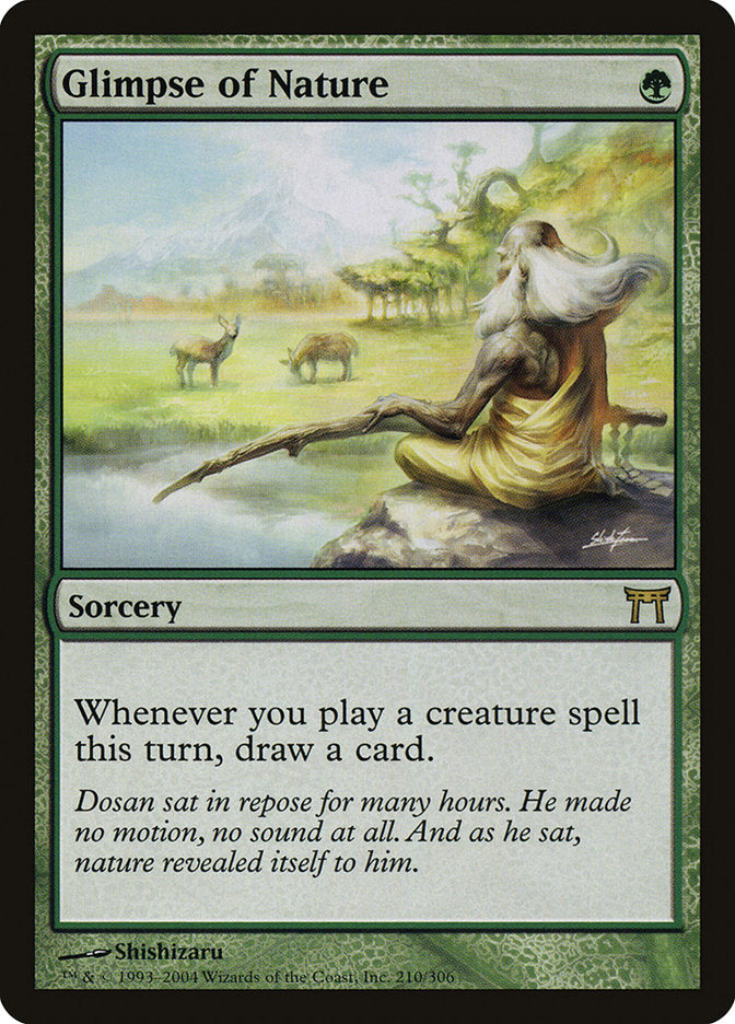 Aperçu de la Nature [Champions de Kamigawa]