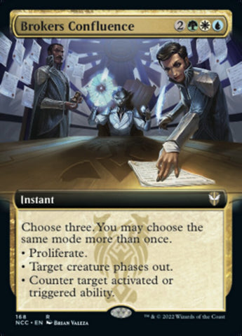 Confluencia de los corredores (Arte extendido) [Commander: Calles de Nueva Capenna]