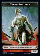 Jeton Berserker Zombie [Jetons Kaldheim]