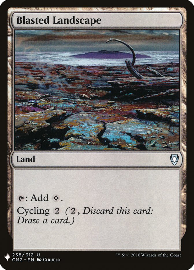 Paysage explosé [Mystery Booster]