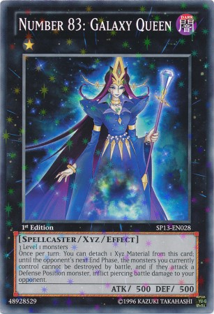 Numéro 83 : Reine Galactique [SP13-FR028] Starfoil Rare