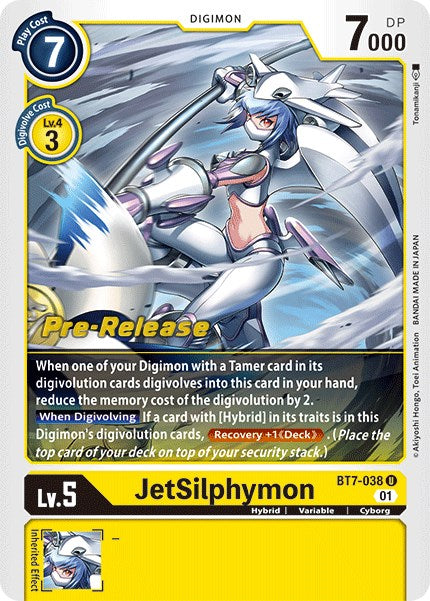 JetSilphymon [BT7-038] [Cartas de Pre-Lanzamiento Next Adventure]