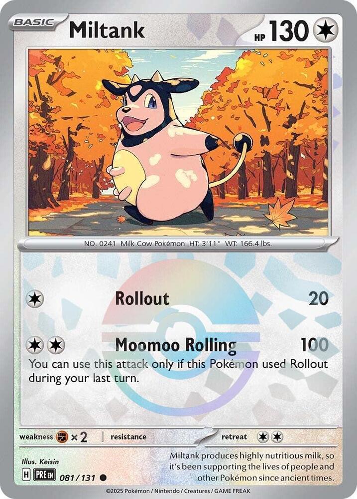 Écrémeuh (081/131) (Motif Poké Ball) [Écarlate et Violet : Évolutions Prismatiques]