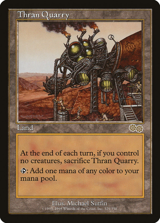 Carrière thran [Saga d'Urza]