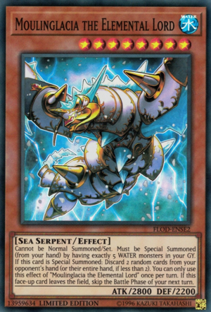 Moulinglacia, el Señor Elemental [FLOD-SPSE2] Súper Rara