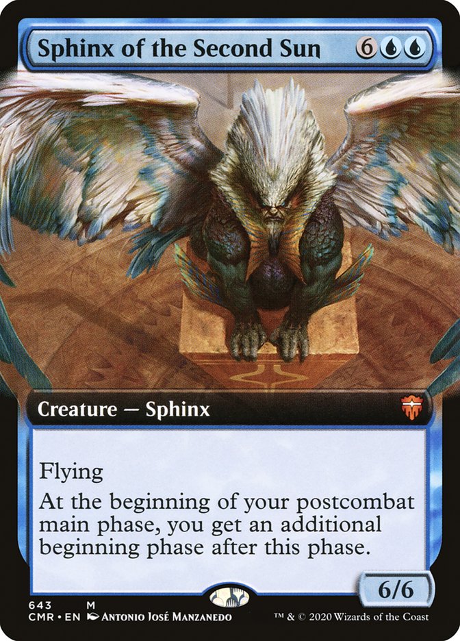 Sphinx du Deuxième Soleil (Extended Art) [Commander Legends]