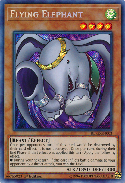 Éléphant Volant [BLRR-FR003] Secret Rare