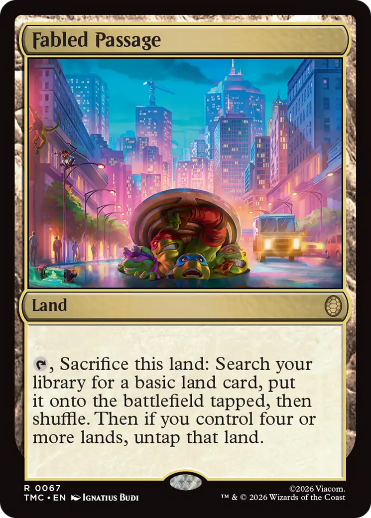 Pasaje Legendario [Teenage Mutant Ninja Turtles Commander]