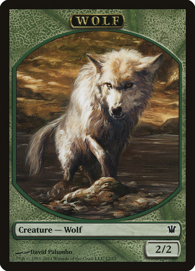Ficha de lobo (12/12) [Fichas de Innistrad]