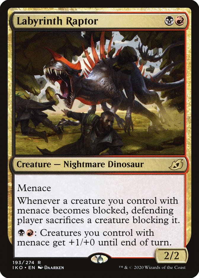 Raptor du labyrinthe [Ikoria : la terre des Béhémoths]