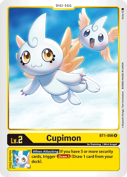 Cupimon [BT1-006] [Booster Especial de Lanzamiento Ver.1.0]