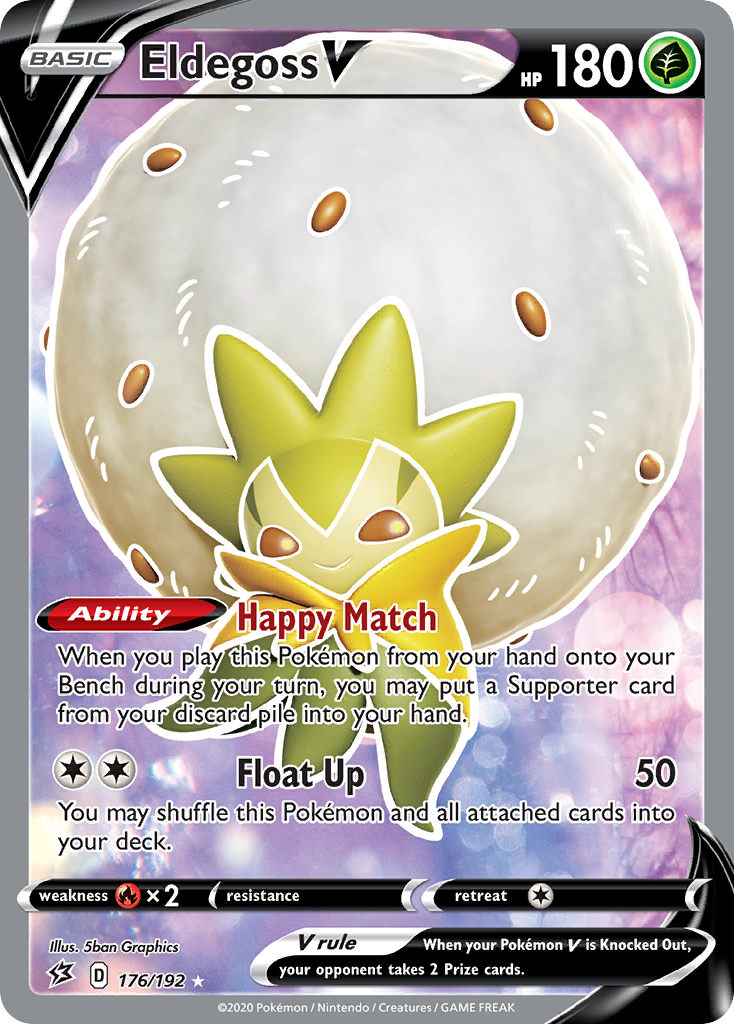 Eldegoss V (176/192) [Épée et Bouclier : Clash des Rebelles]