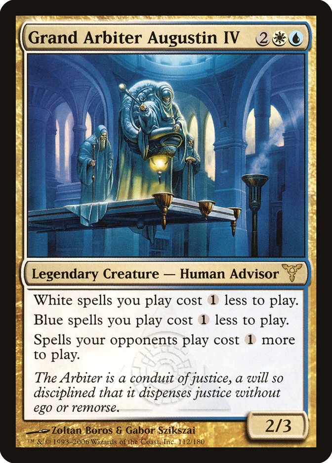 Gran Arbitrador Augustin IV [Disensión]