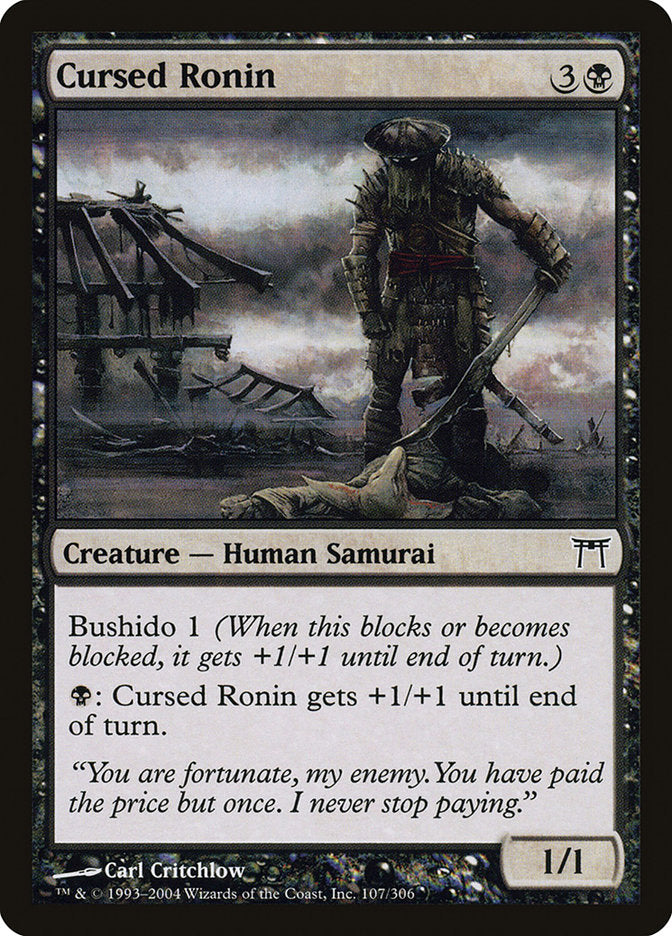 Ronin Maldito [Campeones de Kamigawa]