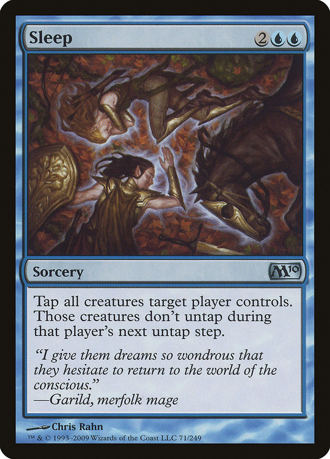 Sommeil [Magic 2010]