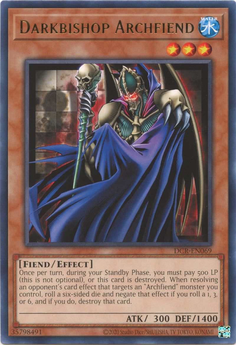 Obispademonio Oscuro (25th Anniversary) [DCR-EN069] Rara