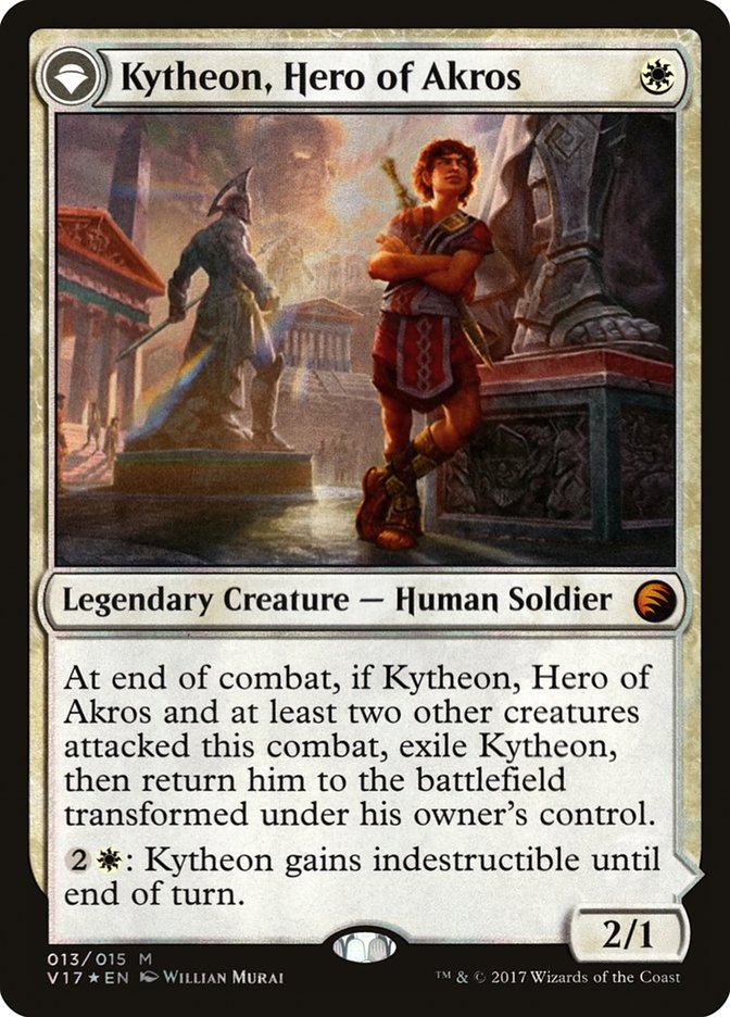 Kytheon, héros d'Akros // Gideon, forgé pour la bataille [From the Vault: Transform]