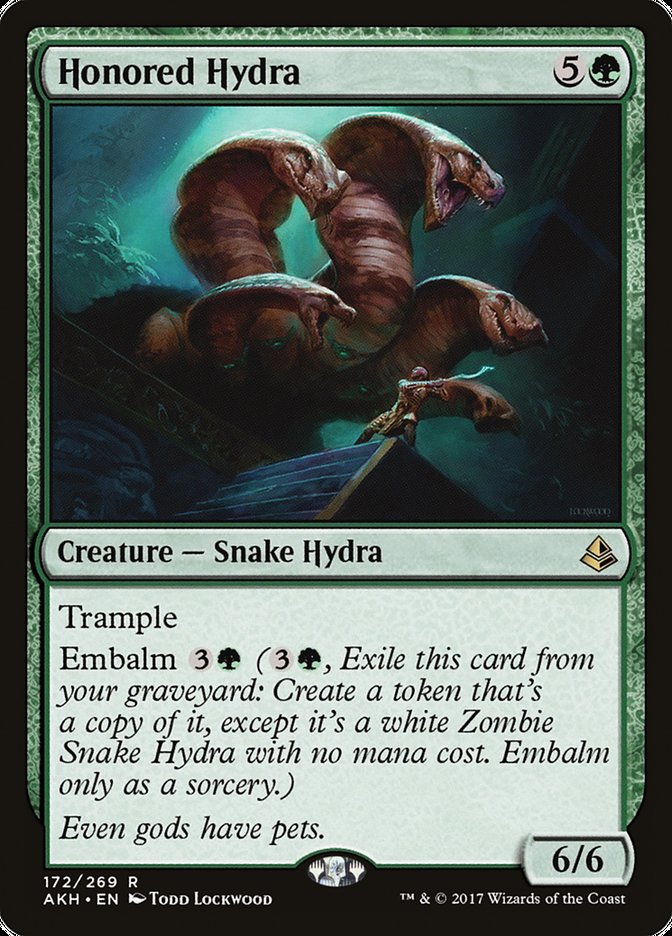 Hydre honorée [Amonkhet]