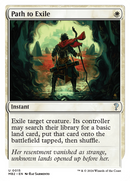 Chemin vers l'exil (Cadre blanc) [Mystery Booster 2]