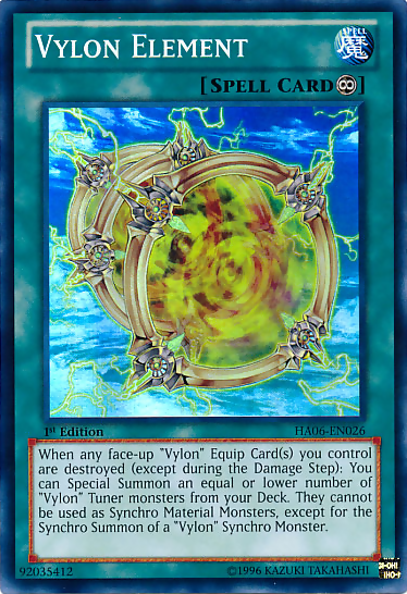 Élément Vylon [HA06-EN026] Super Rare