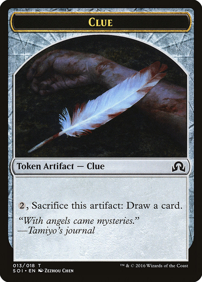 Jeton Indices (013/018) [Jetons Les ombres sur Innistrad]