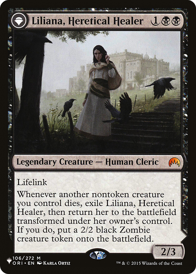 Liliana, guérisseuse hérétique // Liliana, nécromancienne rebelle [Secret Lair : Du mignon au brutal]