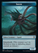 Calamar // Copiar ficha de doble cara [Commander Legends: Battle for Baldur's Gate Tokens]