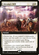 La Volonté d'Akroma (Cadre étendu) [Commander Legends]
