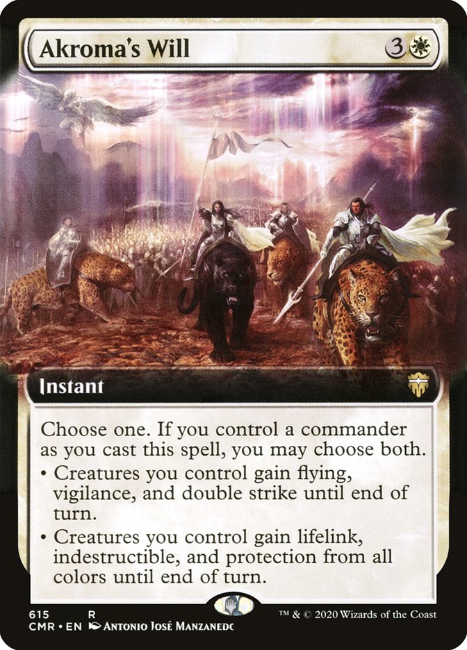 La Volonté d'Akroma (Cadre étendu) [Commander Legends]