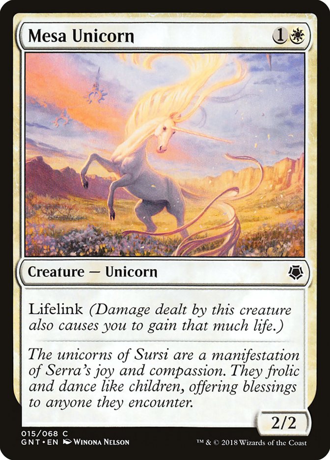 Mesa Unicornio [Noche de Juegos 2018]