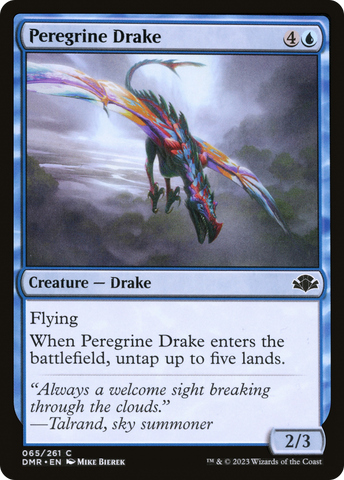Draco peregrino [Dominaria Remastered]