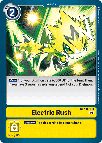 Oleada Eléctrica [BT7-099] [Próxima Aventura]